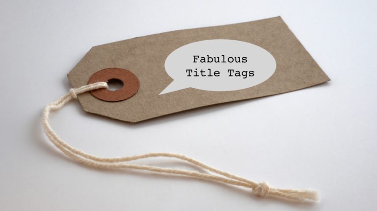 how to write title tags