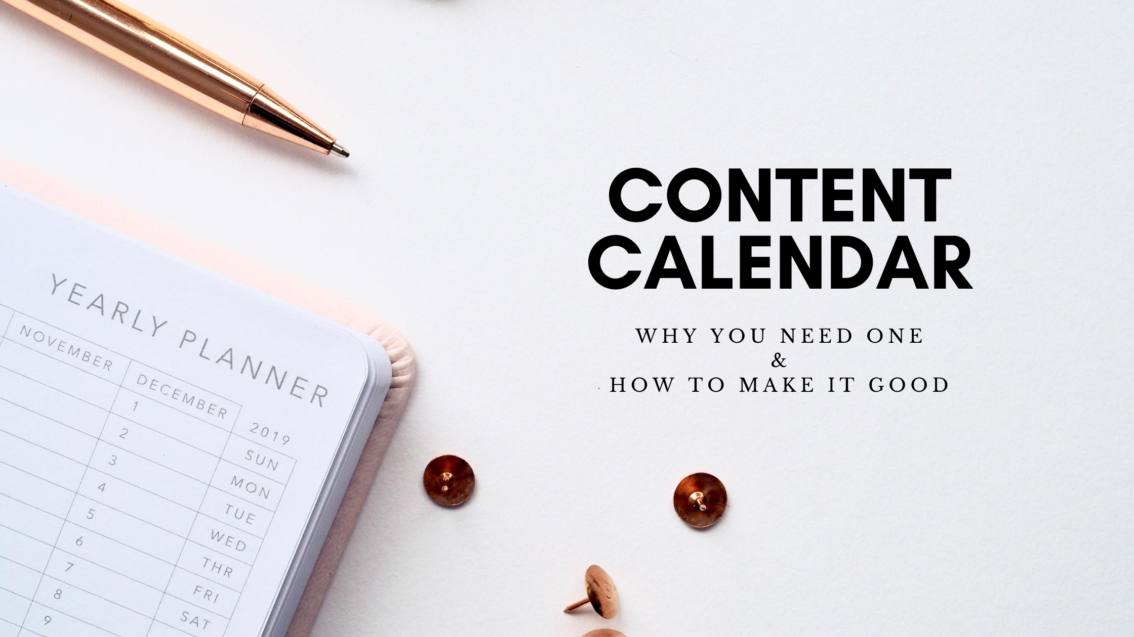 What Is A Content Calendar